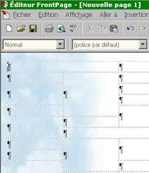 Une structure en tableau