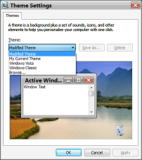 Personnaliser Windows Vista